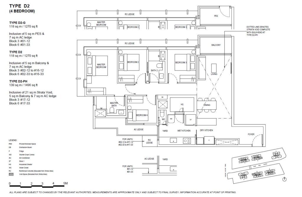 The Continuum 4 bedroom floor plan