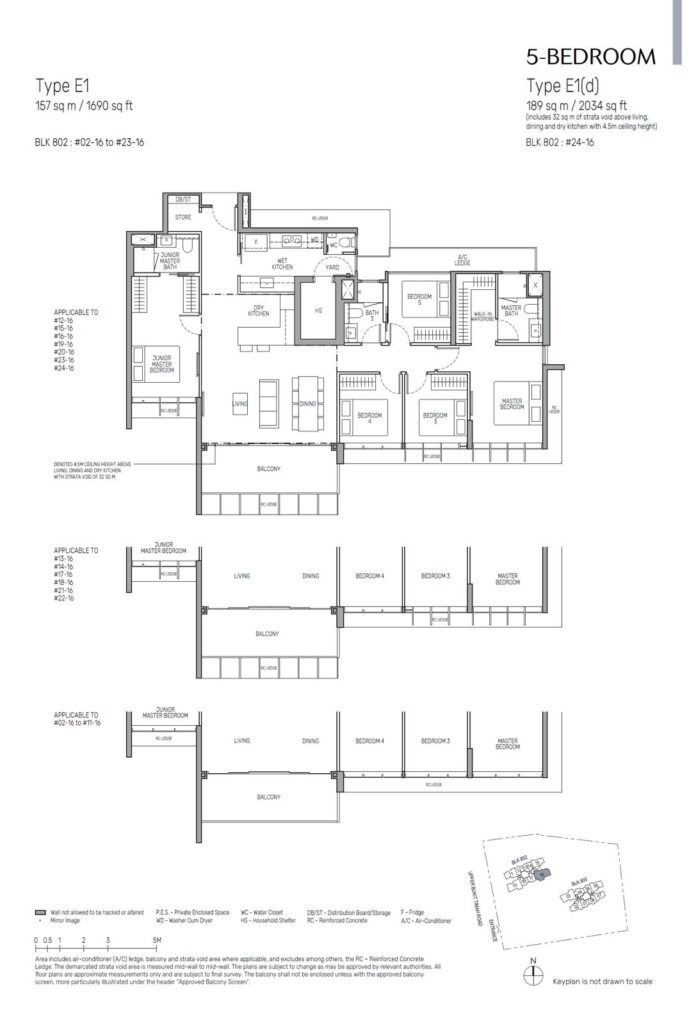 the myst 5 bedroom floor plan